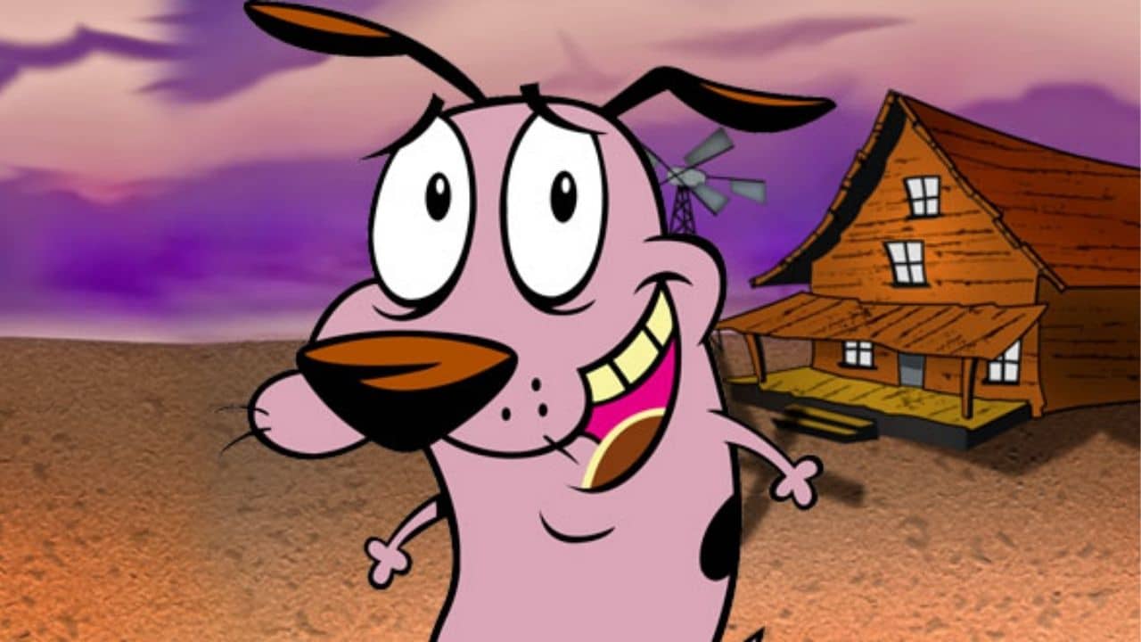 Coragem: O cão covarde é uma das animações