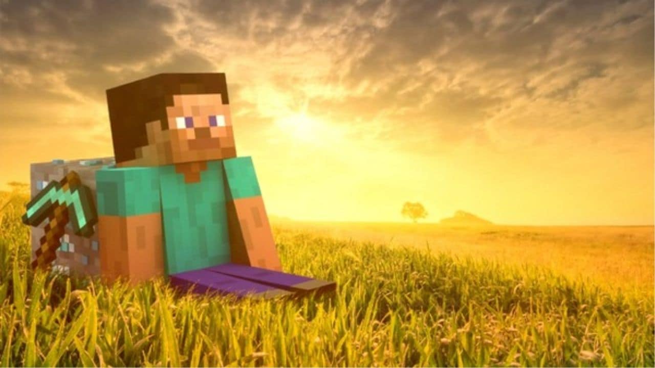 Minecraft é um dos jogos de mundo aberto