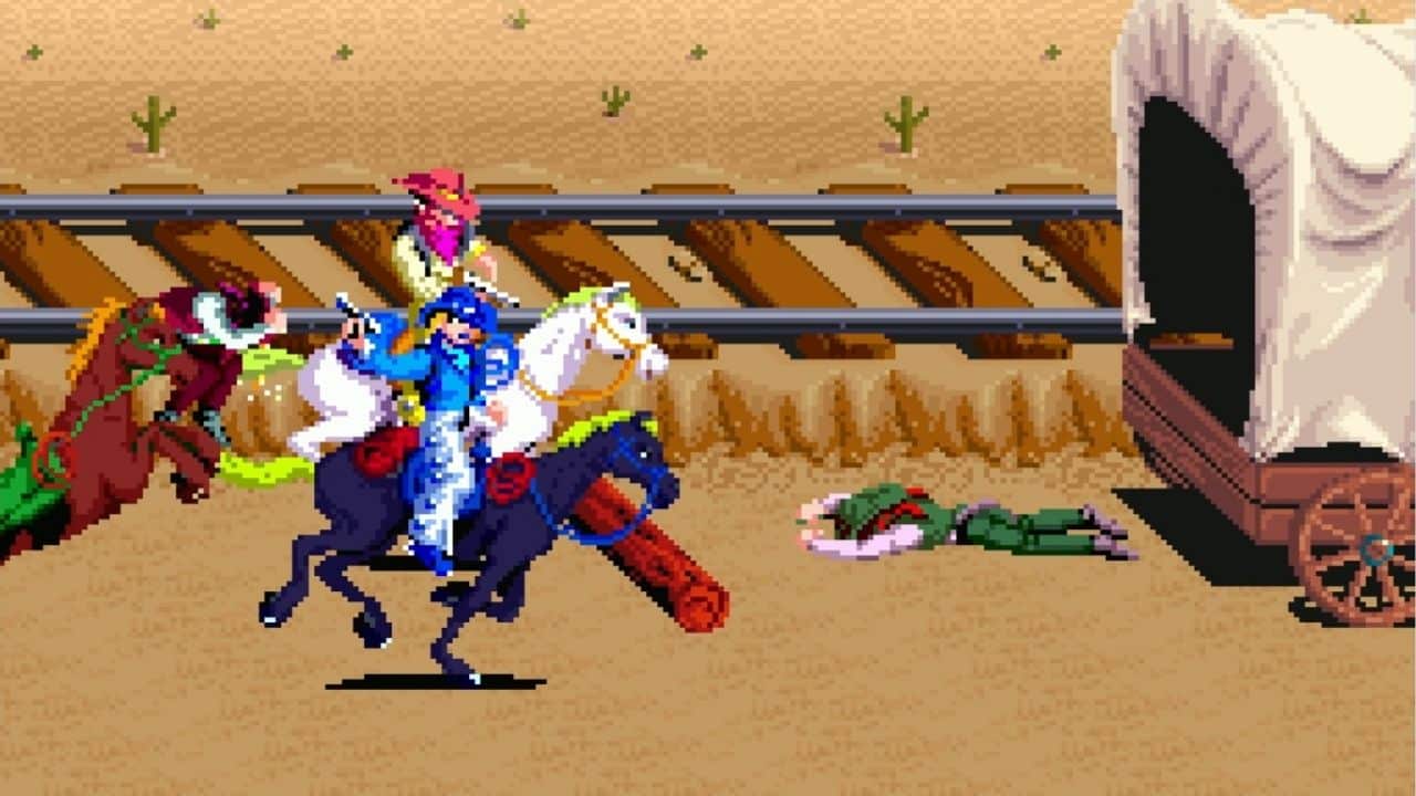 Sunset Riders é um dos jogos de faroeste